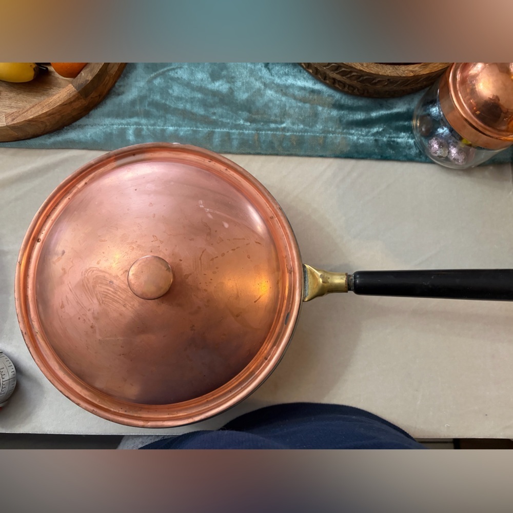 Empressware Copper Cookware with Black Handle